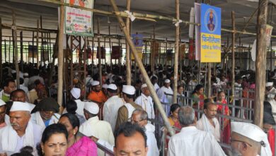 Photo of वारकऱ्यांची दर्शन बारीत ‘फुगडी’ 
